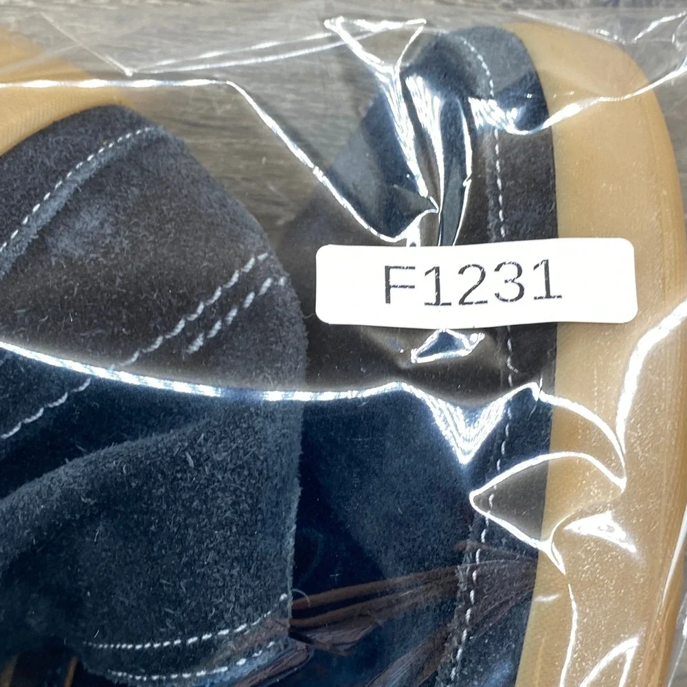 Cole Haan Chukka Boot Mens 13 Navy Blue Suede Gum Sole C13616 Sneaker